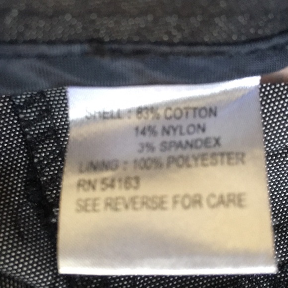 Calvin Klein charcoal gray black womens pant suit - Picture 3 of 8